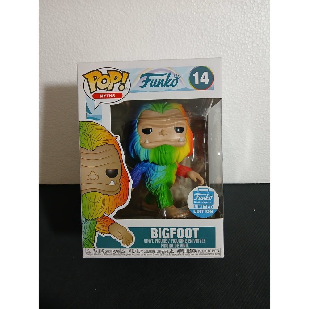 Big Foot (Rainbow) #14 Funko Pop! Myths Funko Shop Exclusive Vaulted 2019